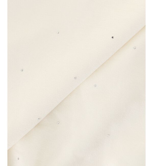  「ドロストリボンラインストーンパーカー」|パーカー|