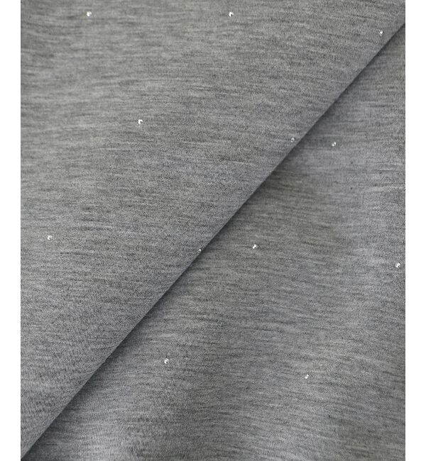  「ドロストリボンラインストーンパーカー」|パーカー|