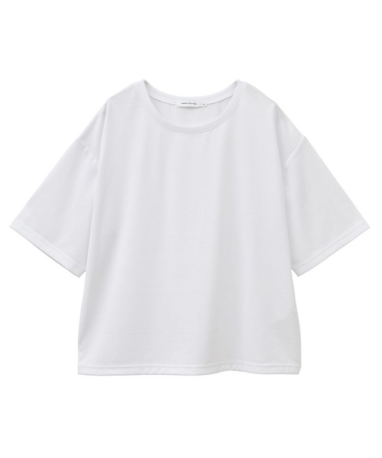 AMERICAN HOLIC「【2点SET】ラインストーンチュールレイヤードTシャツ」|Tシャツ・カットソー|