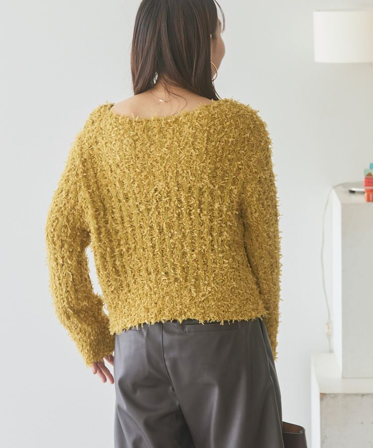 AMERICAN HOLIC「リボンヤーンニットプルオーバー」|ニット・セーター|