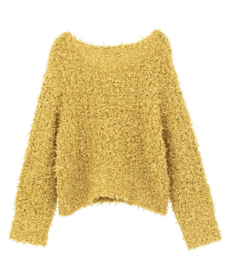 AMERICAN HOLIC「リボンヤーンニットプルオーバー」|ニット・セーター|