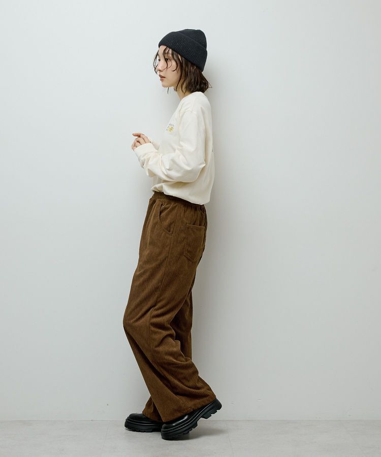 Green Parks「●NB プレミアムロゴロングスリーブTシャツ」|Tシャツ・カットソー|