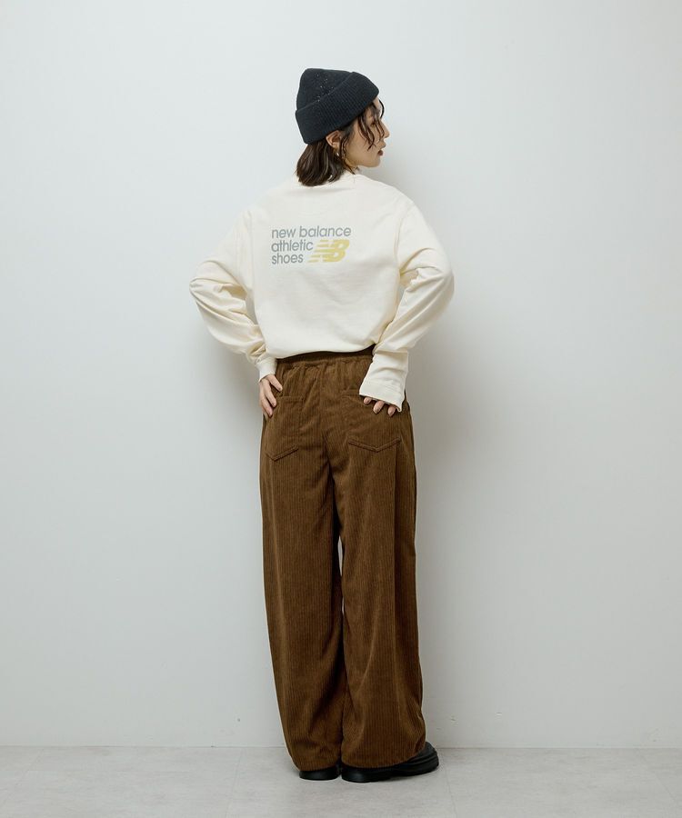 Green Parks「●NB プレミアムロゴロングスリーブTシャツ」|Tシャツ・カットソー|