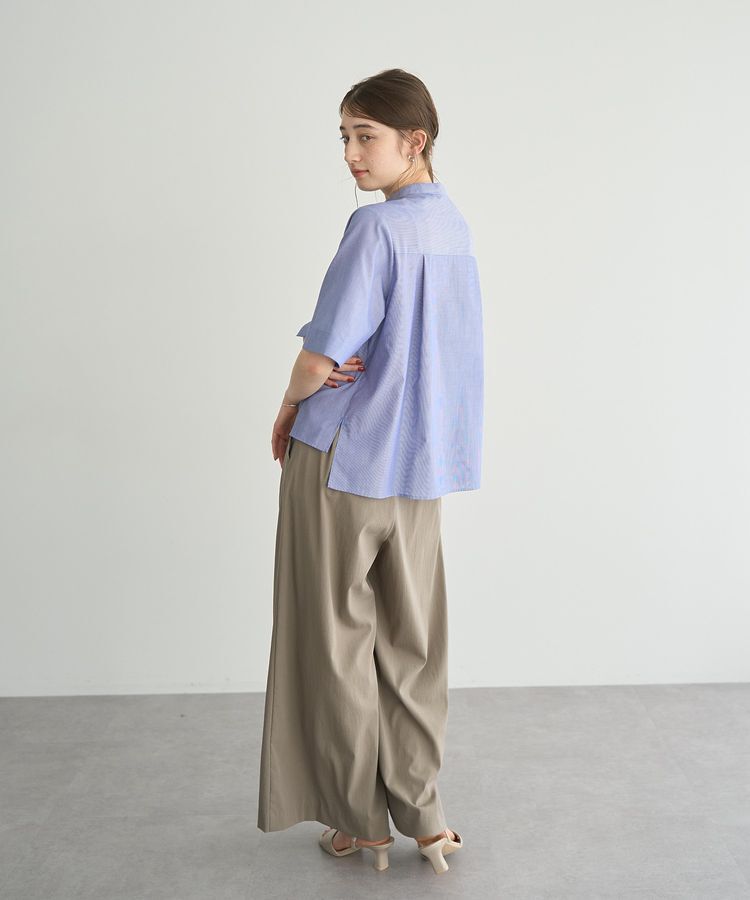 YECCA VECCA「ドライタッチストレッチワイドパンツ」|その他|