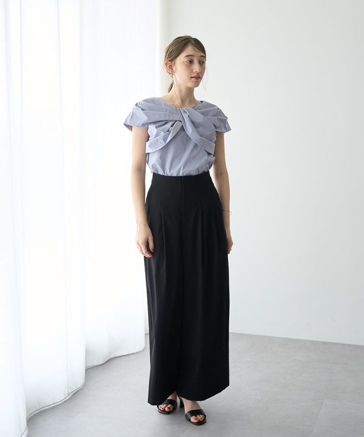 YECCA VECCA「ドライタッチストレッチワイドパンツ」|その他|