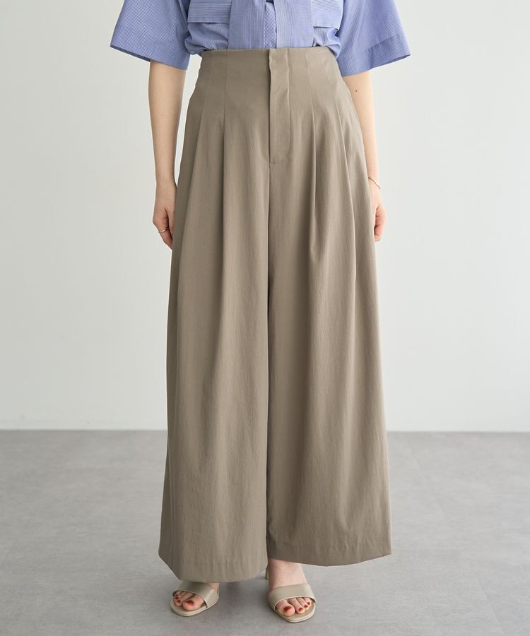 YECCA VECCA「ドライタッチストレッチワイドパンツ」|その他|