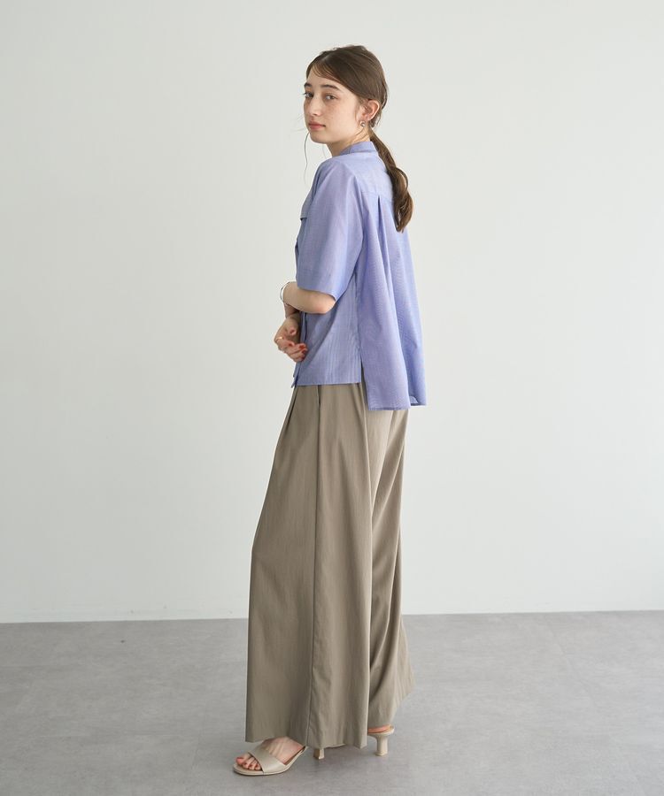 YECCA VECCA「ドライタッチストレッチワイドパンツ」|その他|