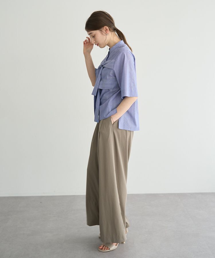 YECCA VECCA「ドライタッチストレッチワイドパンツ」|その他|