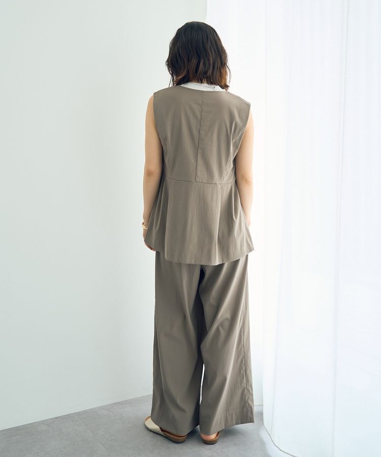 YECCA VECCA「ドライタッチストレッチワイドパンツ」|その他|