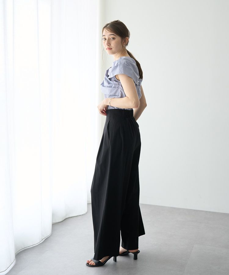 YECCA VECCA「ドライタッチストレッチワイドパンツ」|その他|