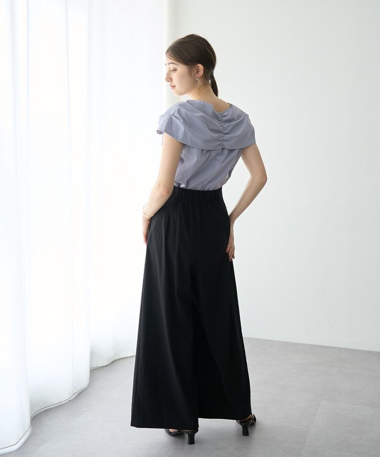 YECCA VECCA「ドライタッチストレッチワイドパンツ」|その他|