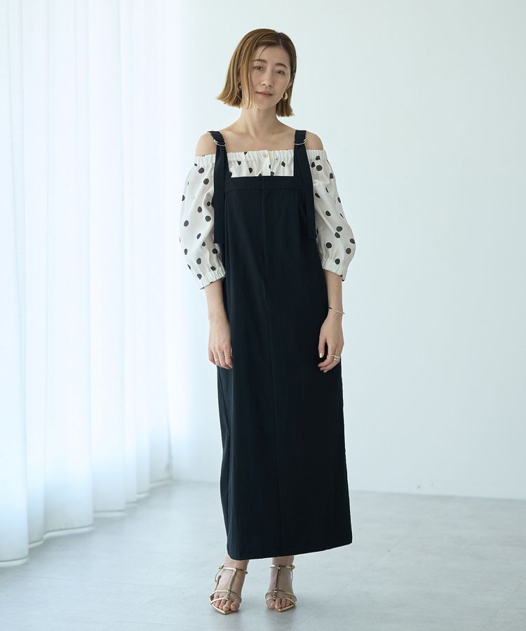 YECCA VECCA「2wayギャザーブラウス」|シャツ・ブラウス|