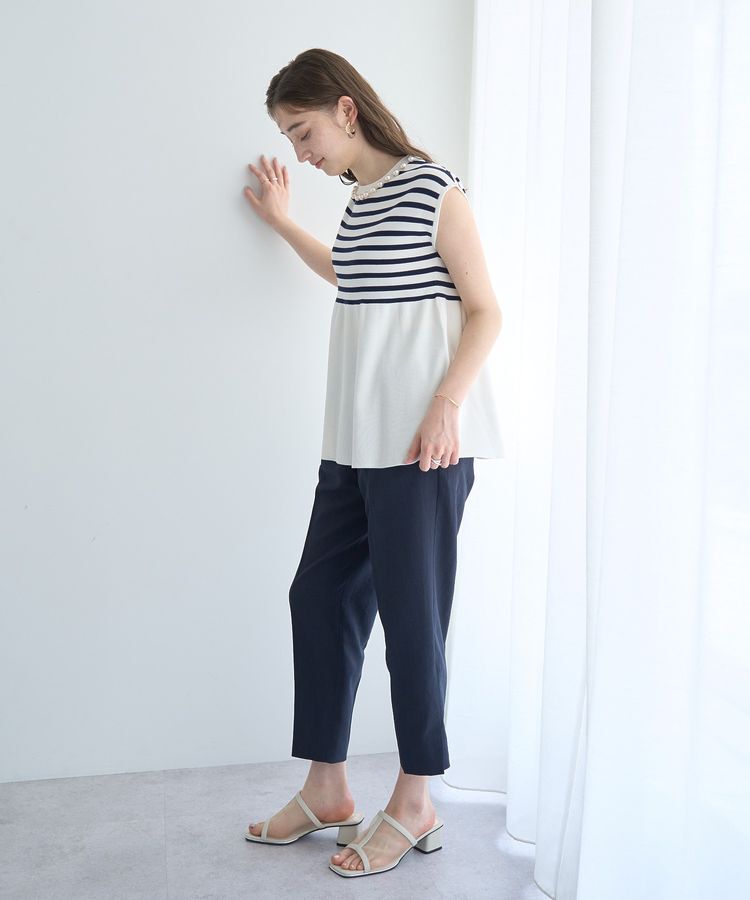 YECCA VECCA「サラサライージーテーパードパンツ」|その他|