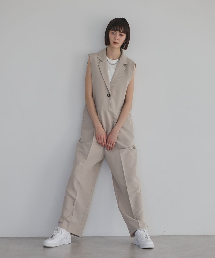 GARAGE OF GOOD CLOTHING「テーラードオールインワン」|オールインワン|