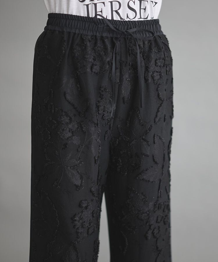 GARAGE OF GOOD CLOTHING「【日本製】異素材切り替えジャガードパンツA」|その他|