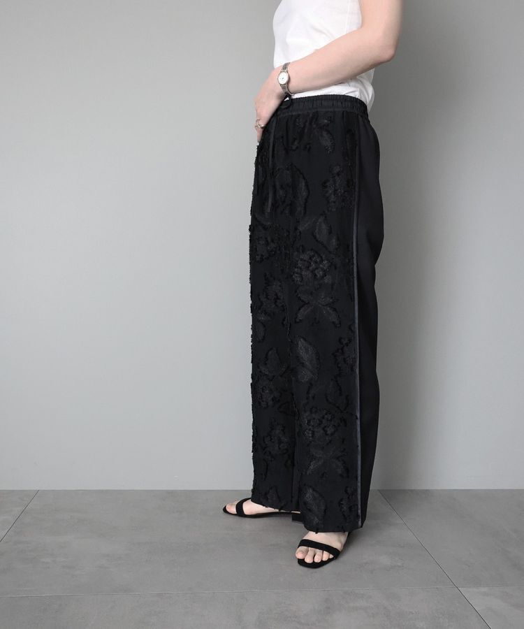 GARAGE OF GOOD CLOTHING「【日本製】異素材切り替えジャガードパンツA」|その他|