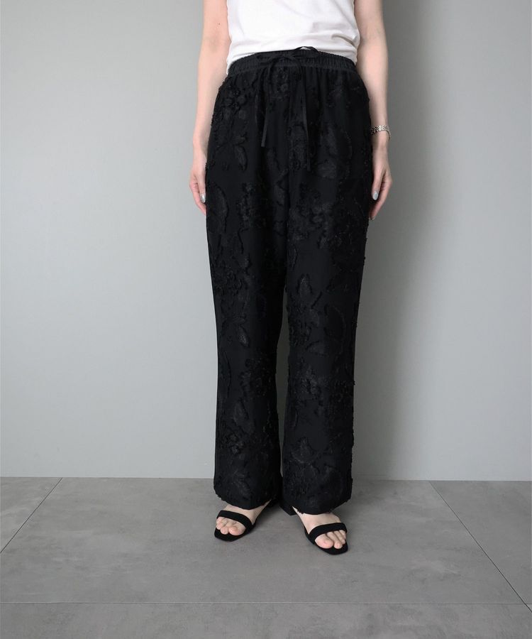 GARAGE OF GOOD CLOTHING「【日本製】異素材切り替えジャガードパンツA」|その他|