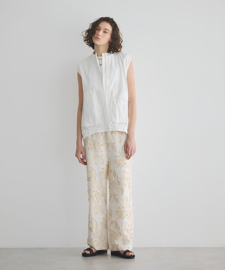 GARAGE OF GOOD CLOTHING「【日本製】異素材切り替えジャガードパンツA」|その他|