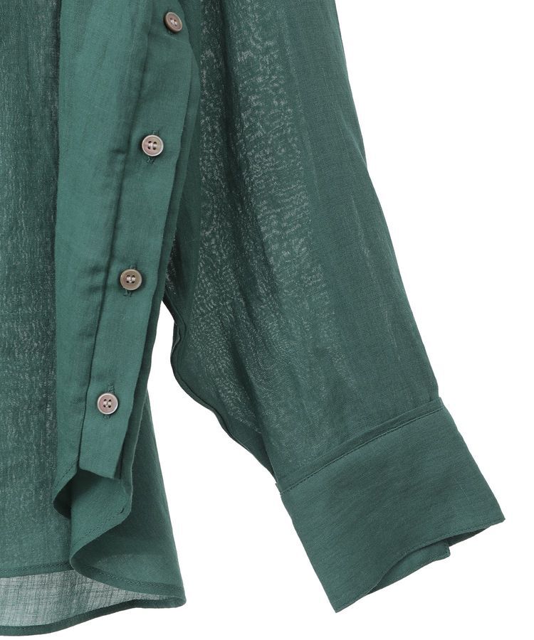 GARAGE OF GOOD CLOTHING「リネン2WAYサイド釦シャツ」|シャツ・ブラウス|