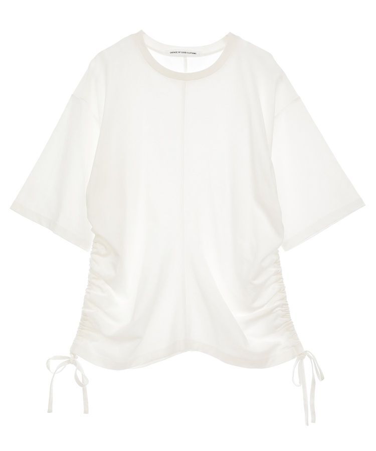 GARAGE OF GOOD CLOTHING「脇ドロストハーフスリーブプルオーバー」|Tシャツ・カットソー|