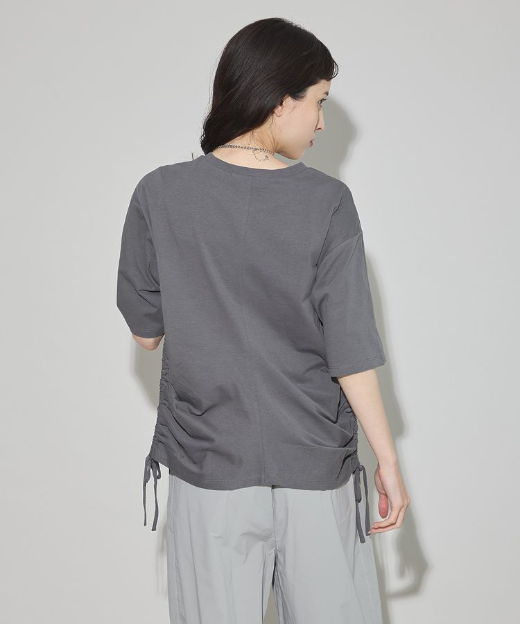 GARAGE OF GOOD CLOTHING「脇ドロストハーフスリーブプルオーバー」|Tシャツ・カットソー|