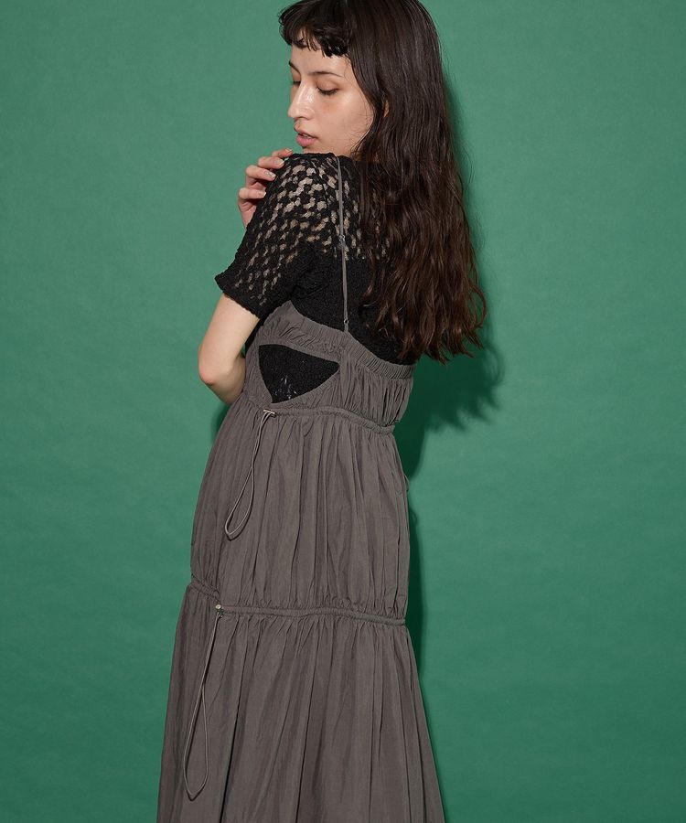 GARAGE OF GOOD CLOTHING「【日本製】シュリンクレースラウンドヘムプルオーバー」|Tシャツ・カットソー|