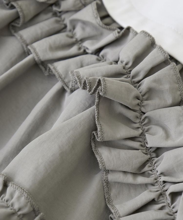 GARAGE OF GOOD CLOTHING「フリルデザインドッキングプルオーバー」|Tシャツ・カットソー|