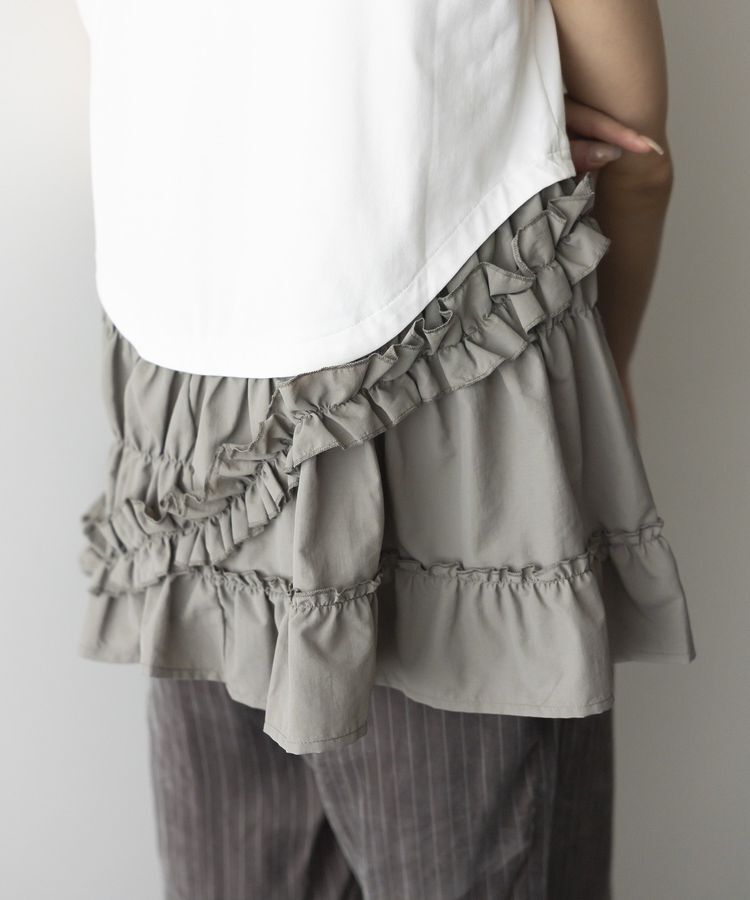 GARAGE OF GOOD CLOTHING「フリルデザインドッキングプルオーバー」|Tシャツ・カットソー|