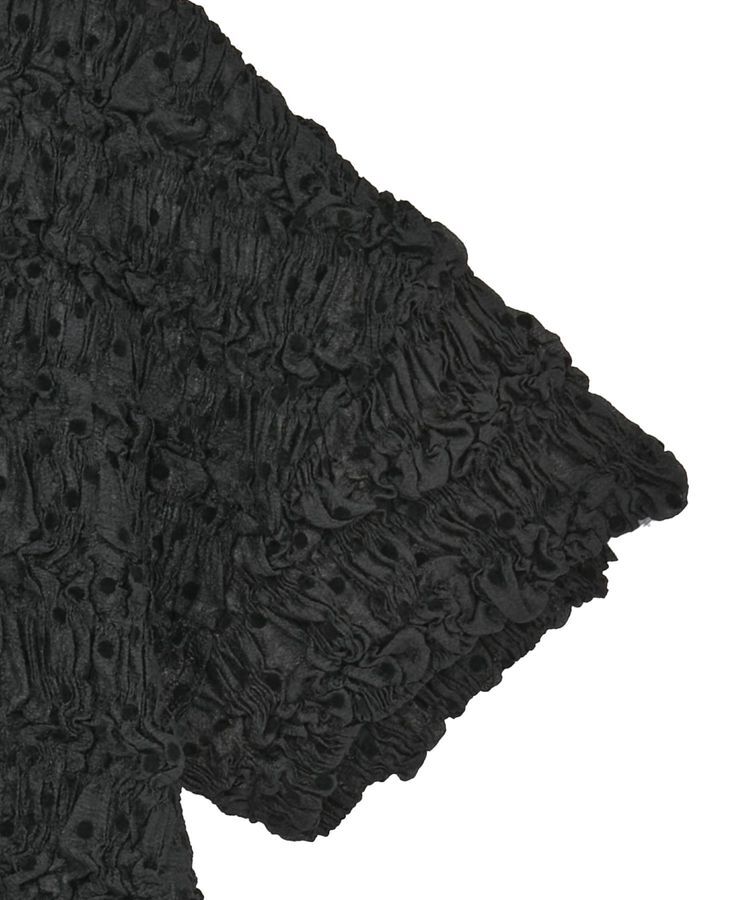 GARAGE OF GOOD CLOTHING「ドットクロップド丈シャーリングプルオーバー」|シャツ・ブラウス|