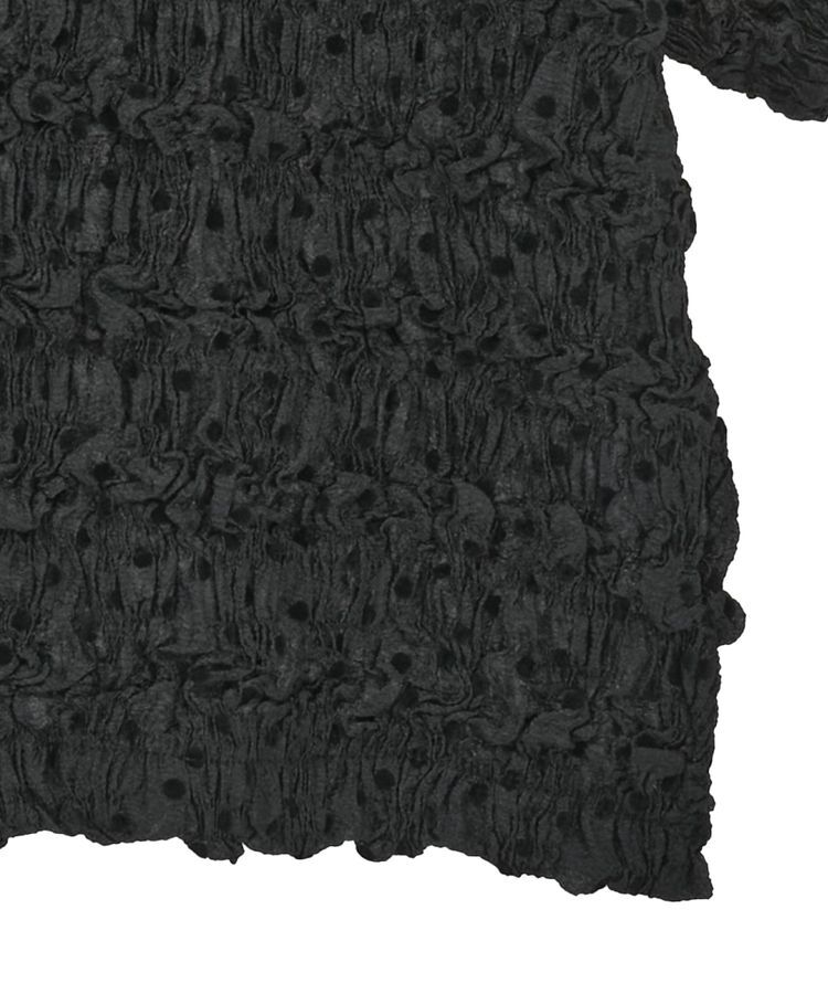 GARAGE OF GOOD CLOTHING「ドットクロップド丈シャーリングプルオーバー」|シャツ・ブラウス|