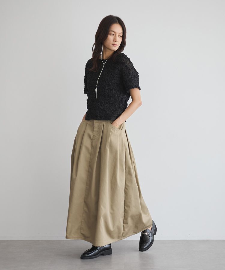 GARAGE OF GOOD CLOTHING「ドットクロップド丈シャーリングプルオーバー」|シャツ・ブラウス|