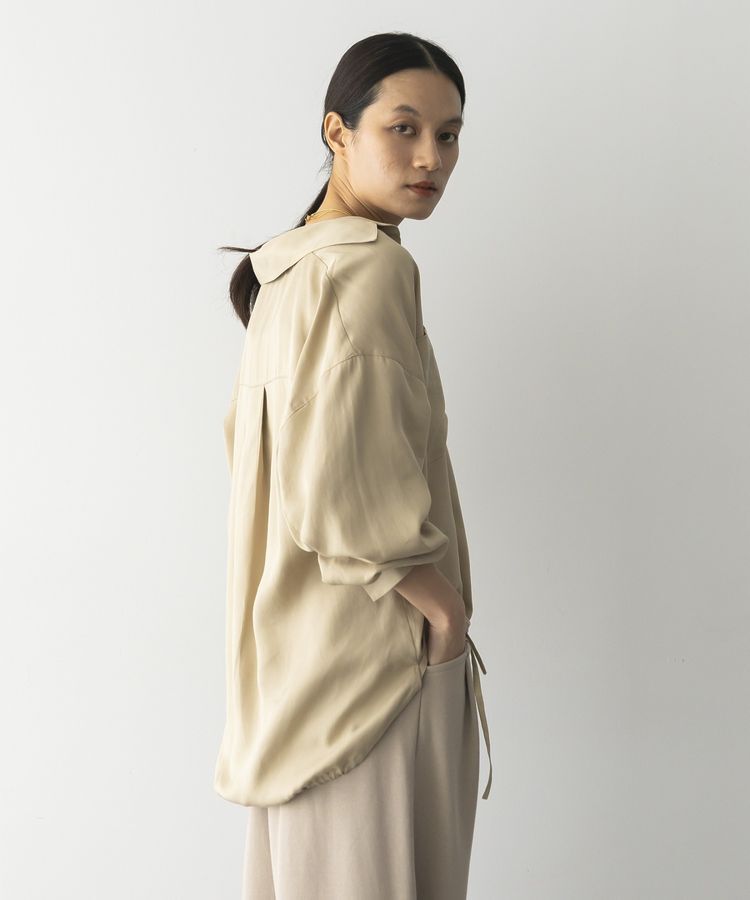 GARAGE OF GOOD CLOTHING「裾ドロストスキッパープルオーバー」|シャツ・ブラウス|