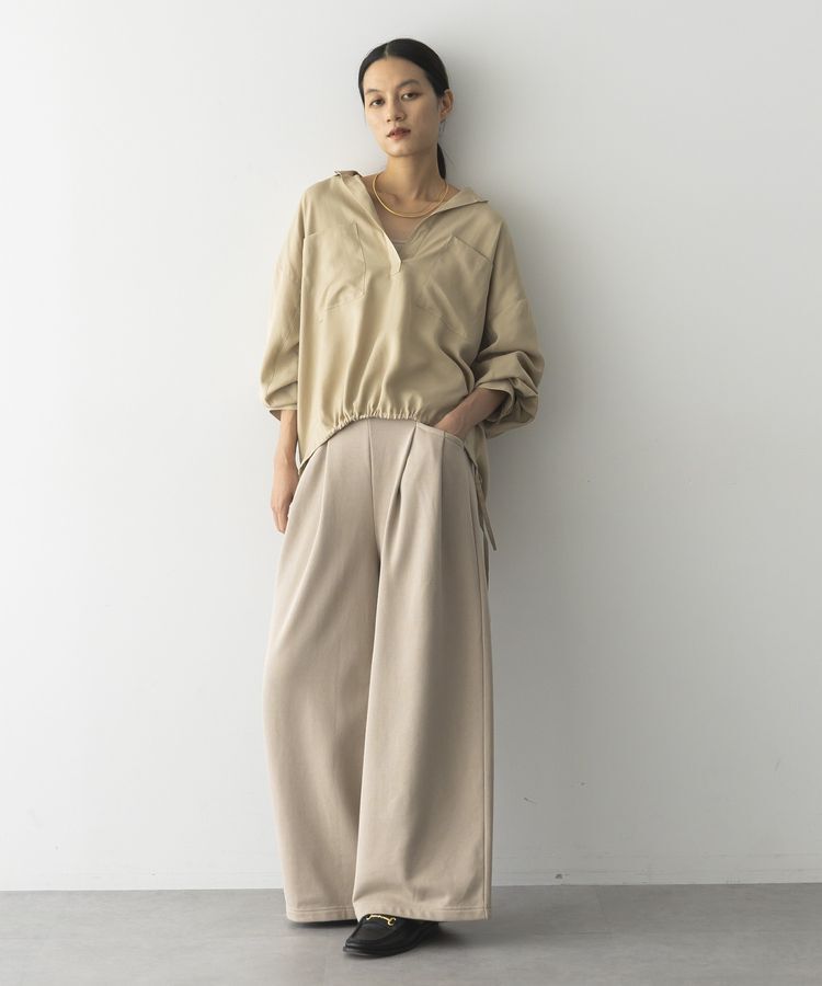 GARAGE OF GOOD CLOTHING「裾ドロストスキッパープルオーバー」|シャツ・ブラウス|