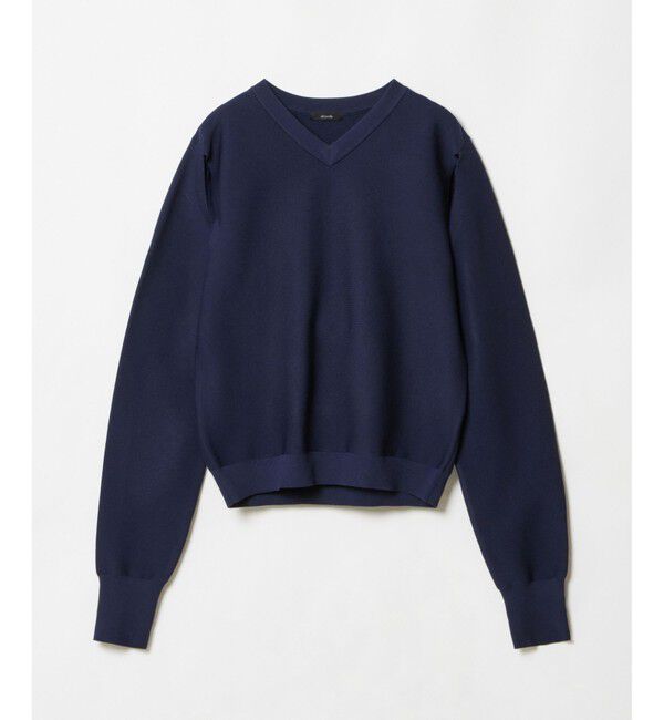 allureville「スラッシュアーム2WAY プルオーバー」|ニット・セーター|