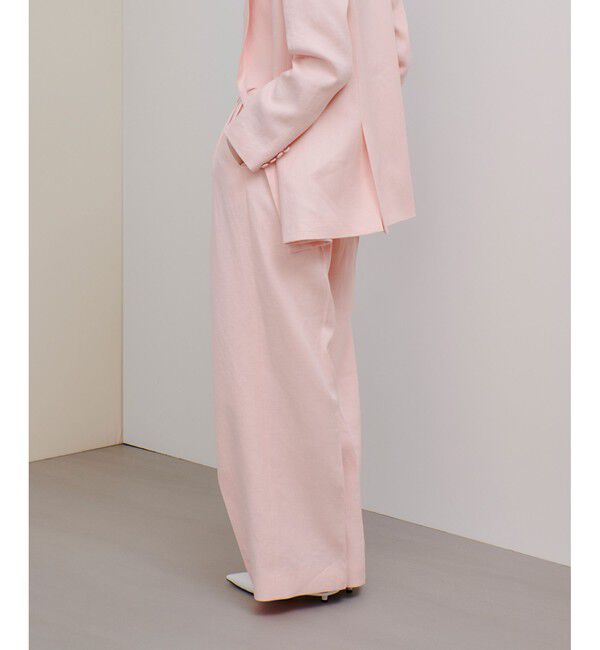 allureville「リオペルリネンダブルタックパンツ」|その他|