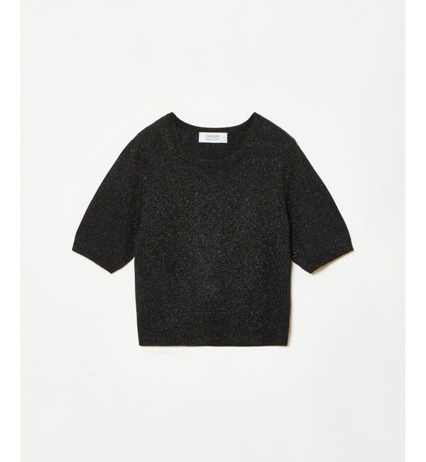 LOULOU WILLOUGHBY「【LOULOU WILLOUGHBY】ラメメランジェプルオーバー」|ニット・セーター|