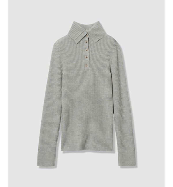 allureville「2WAYネックリブタートル」|ニット・セーター|