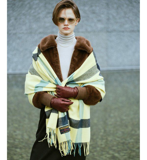 allureville「フェイクミンクファーブルゾン」|ブルゾン・スタジャン|