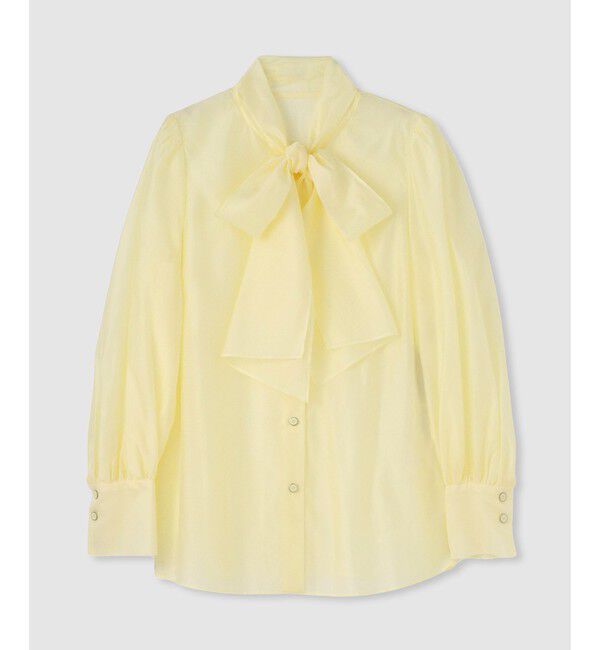 allureville「オーガンザボウブラウス」|シャツ・ブラウス|