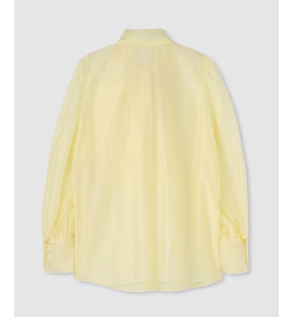 allureville「オーガンザボウブラウス」|シャツ・ブラウス|