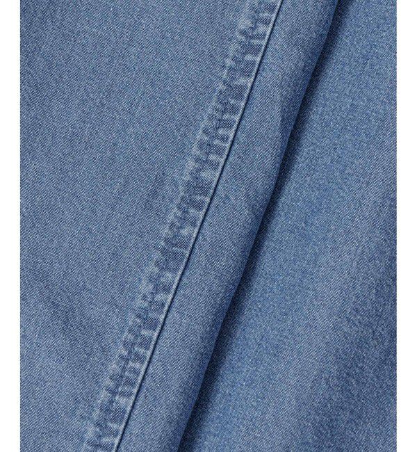 allureville「〈WEB・一部店舗別注〉デニムボウブラウス」|シャツ・ブラウス|