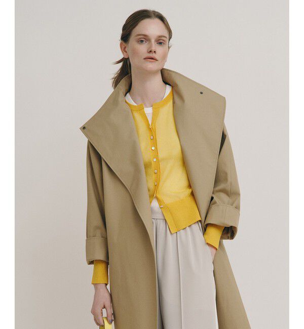 allureville「シアーラミスキッパーカーディガン」|ニット・セーター|