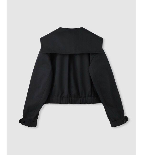 LOULOU WILLOUGHBY「【LOULOU WILLOUGHBY】シャンブレーツイルマリンブルゾン」|ブルゾン・スタジャン|