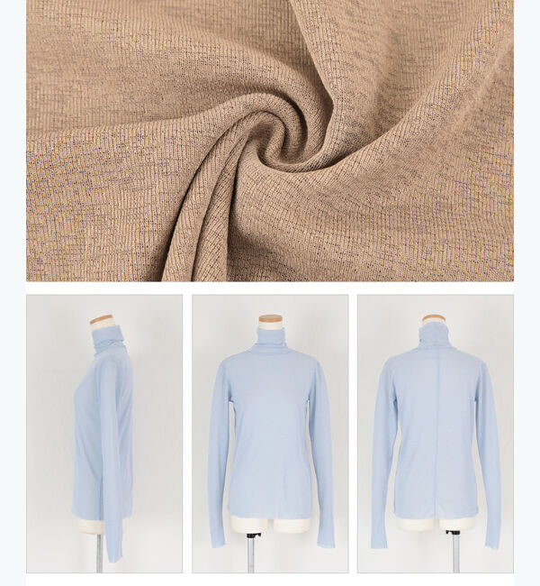 titivate「カットオフシアーハイネックカットソー」|Tシャツ・カットソー|