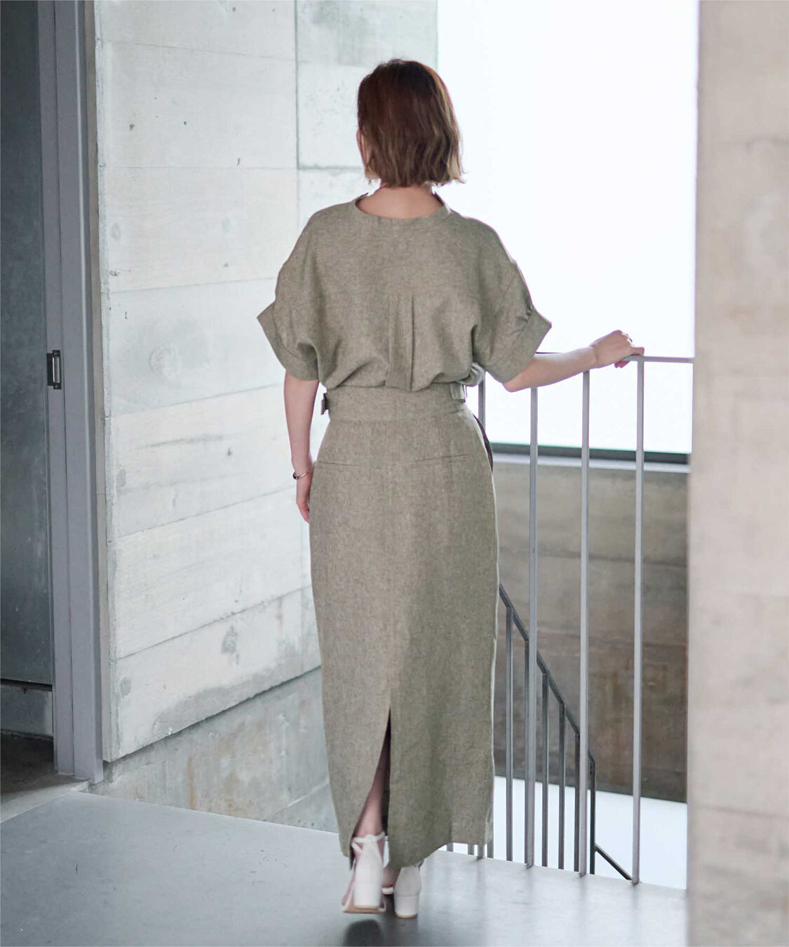 ur's「リネンライクワイドスリーブスキッパーシャツ」|シャツ・ブラウス|