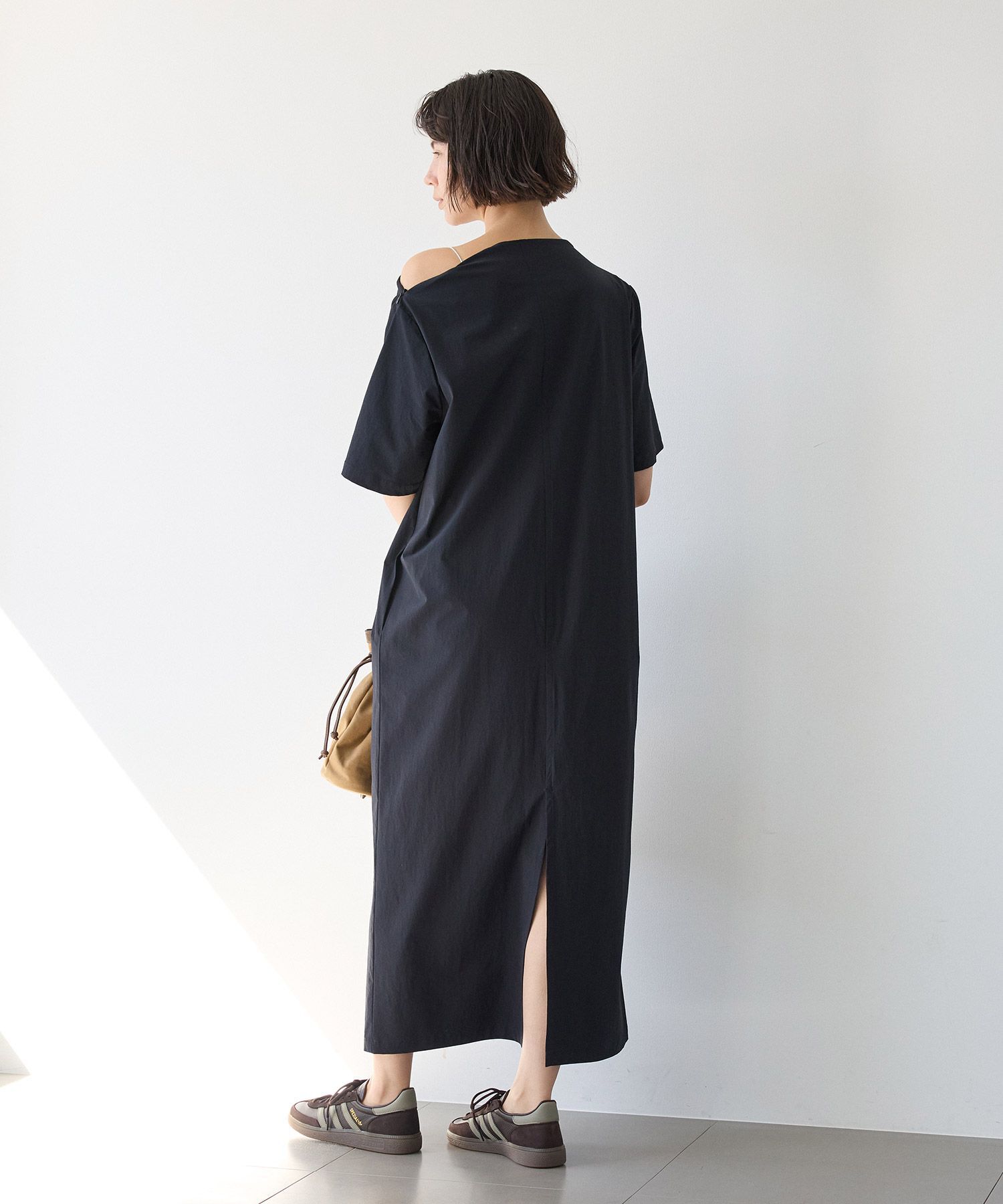 BABYLONE「【多機能素材】撥水ロングワンピース」|ワンピース|