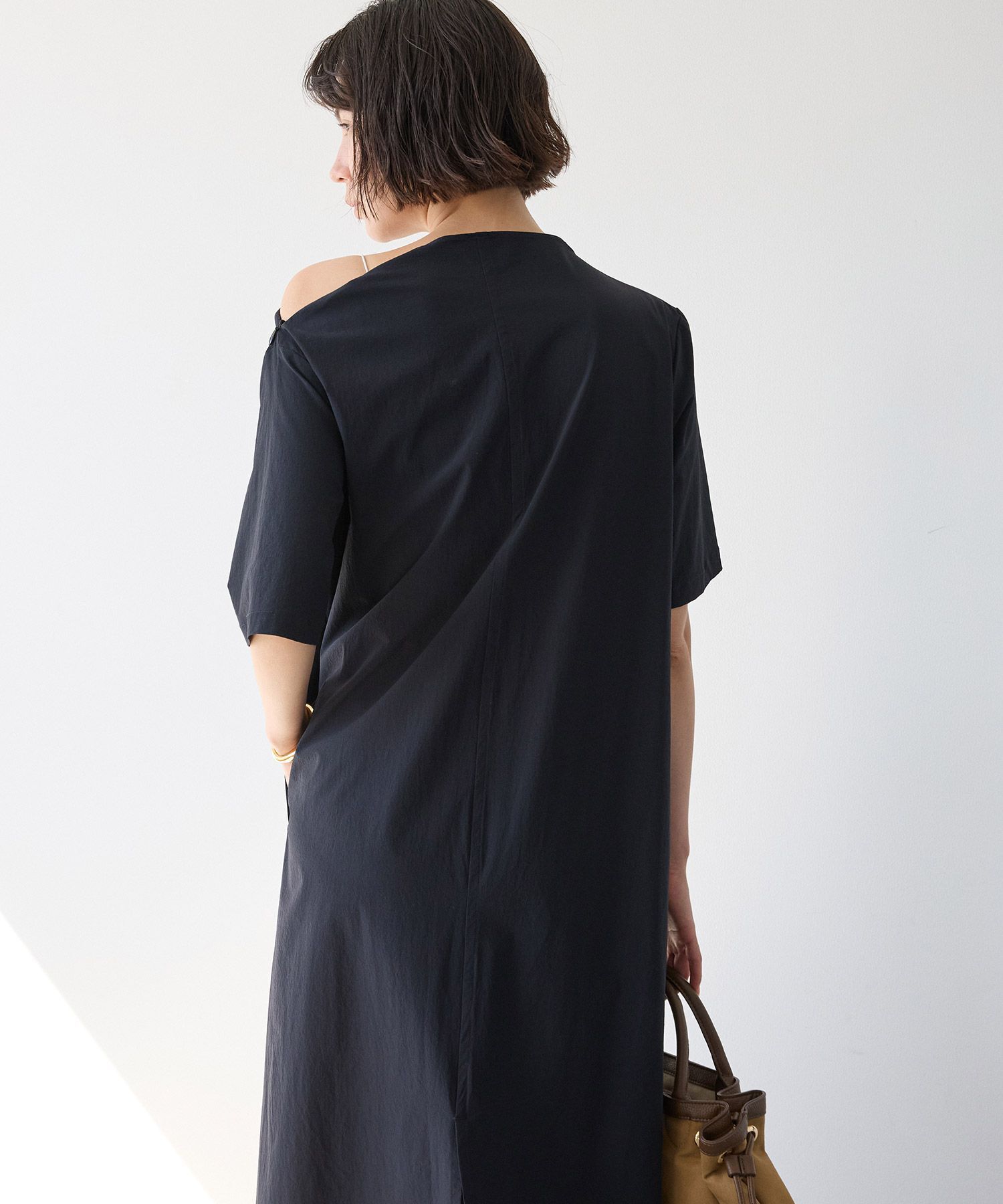 BABYLONE「【多機能素材】撥水ロングワンピース」|ワンピース|