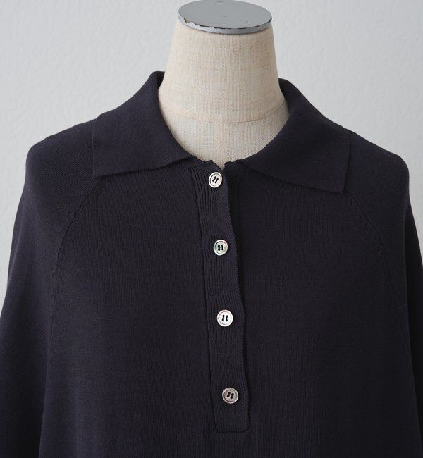  「ニットポロワンピース」|ワンピース|