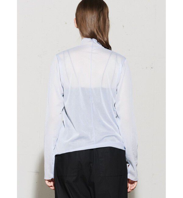 MIDIUMISOLID「MIDIUMISOLID for Ladies シアーハイネックインナー」|Tシャツ・カットソー|