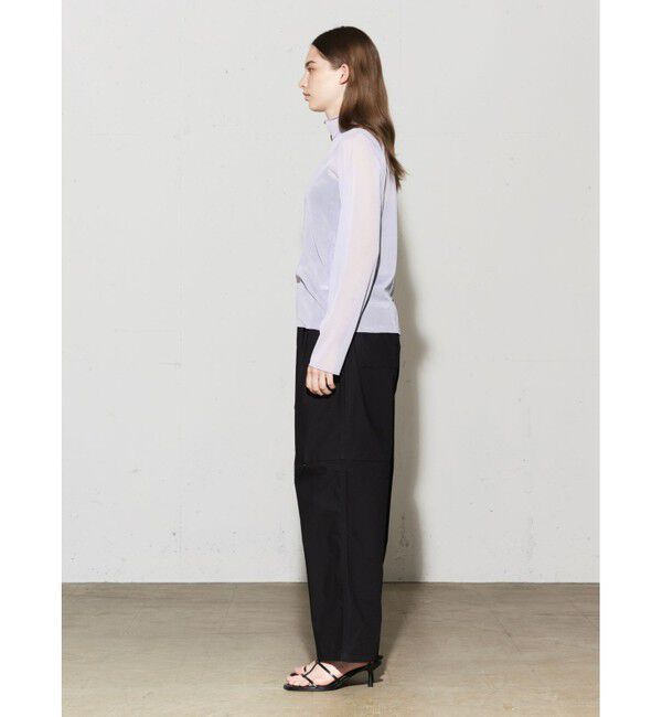 MIDIUMISOLID「MIDIUMISOLID for Ladies シアーハイネックインナー」|Tシャツ・カットソー|